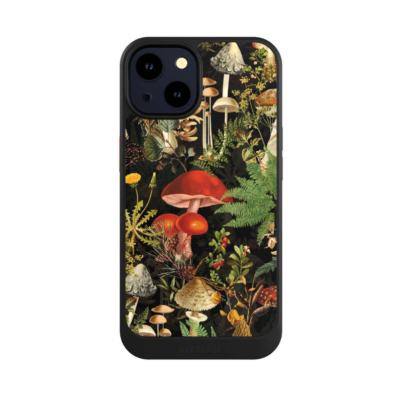 iPhone 14 NIVOcore Différents champignons dans la forêt