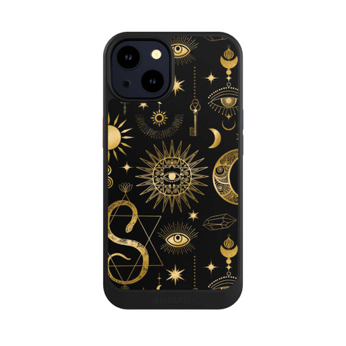 Apple iPhone 14 NIVOcore Himmlische Sonne und Mond Steampunk