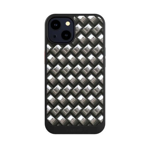 Apple iPhone 14 NIVOcore Glamour Silver Metal
