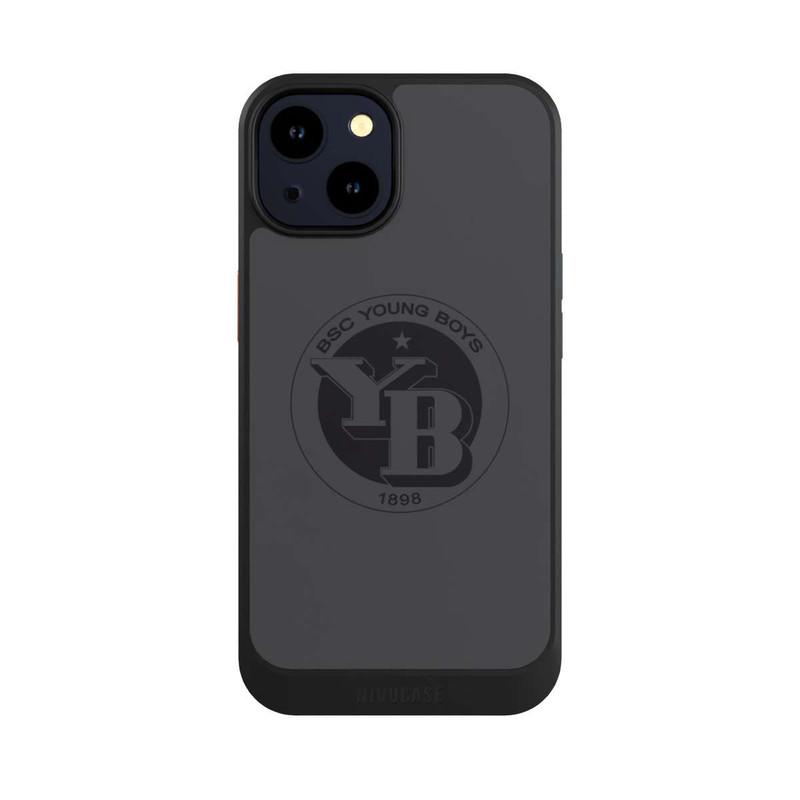 iPhone 14 NIVOcore BSC YB Logo Gris