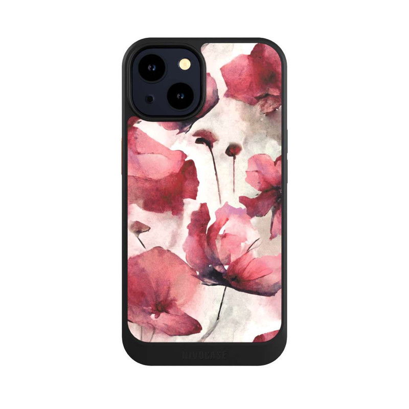 iPhone 14 NIVOcore Wild Poppies Seamless