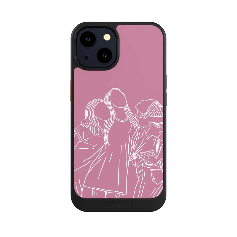 iPhone 14 NIVOcore Freundinnen Line Art