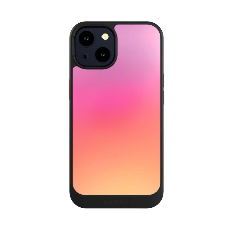 iPhone 14 NIVOcore Pastell Pink Glitch