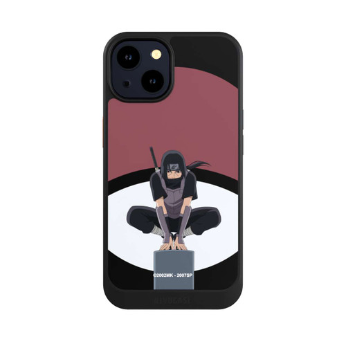 Apple iPhone 14 NIVOcore Itachi Uchiha Symbol schwarz