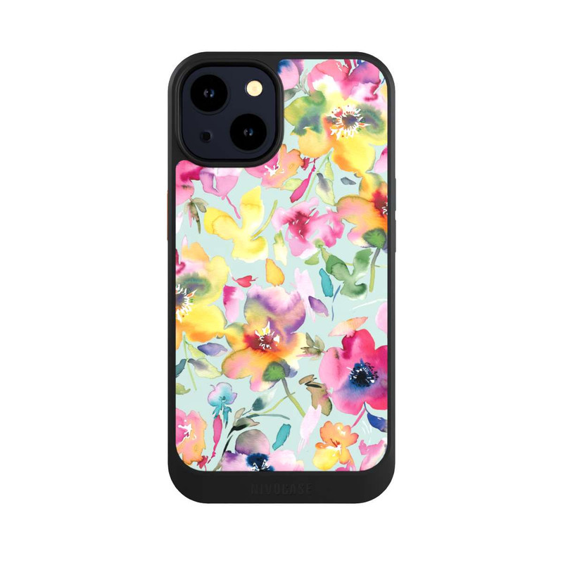 iPhone 14 NIVOcore Künstlerischer Sommer Psychedelic Floral