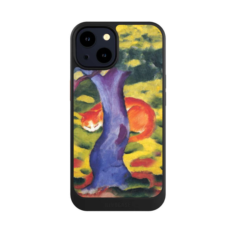 iPhone 14 NIVOcore Cat Behind Tree by Franz Marc