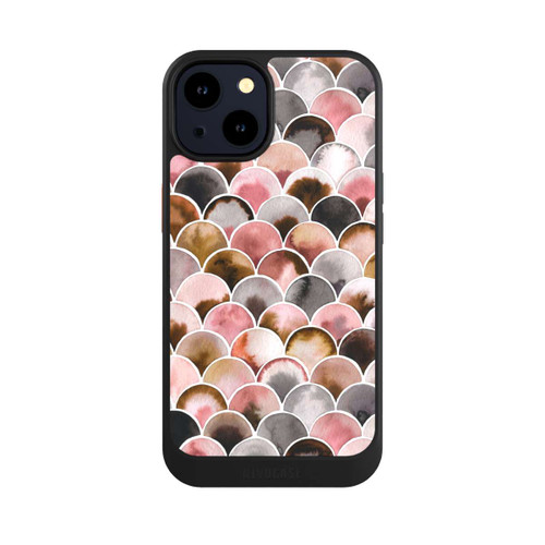 Apple iPhone 14 NIVOcore Japandi Scales Pink Brown