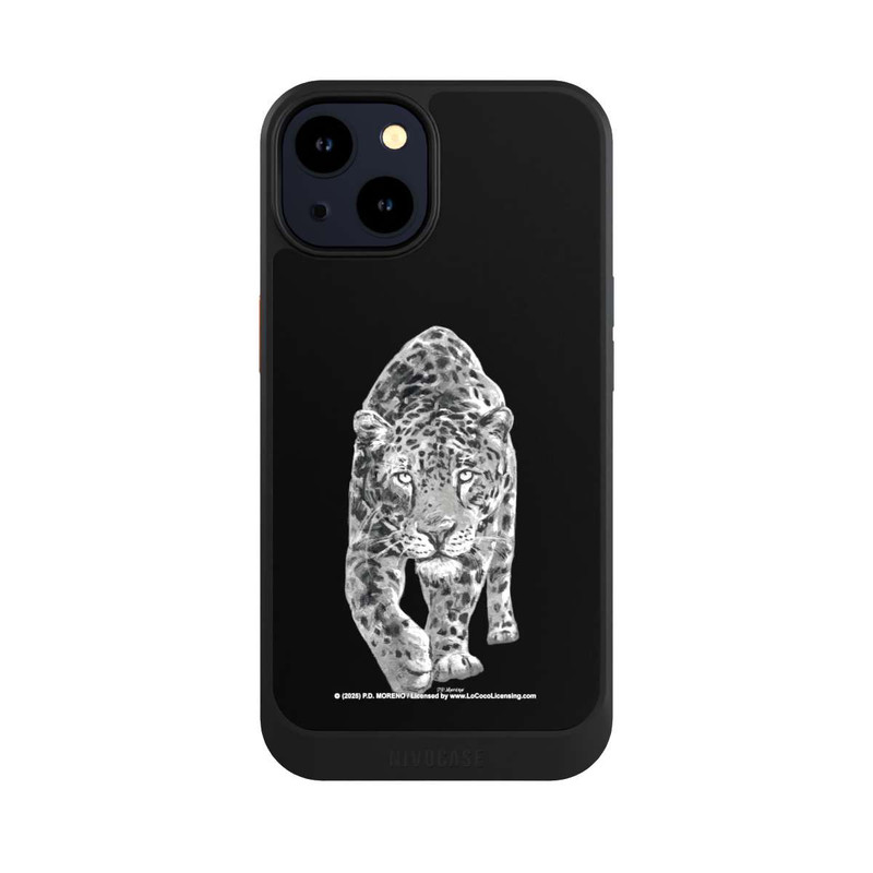 iPhone 14 NIVOcore Leopard Schwarz