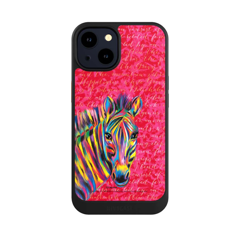 iPhone 14 NIVOcore Zebra bunt
