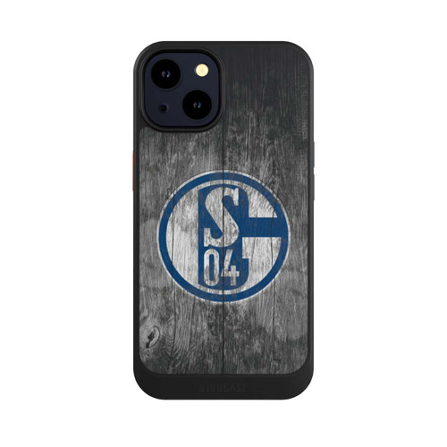 Apple iPhone 14 NIVOcore Schalke 04 Holz Look