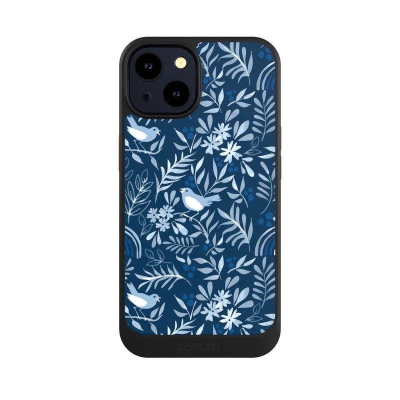 iPhone 14 NIVOcore Classic Blue Pattern