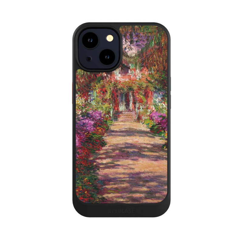 iPhone 14 NIVOcore Eine Allee in Monets Garten in Giverny by Claude Monet