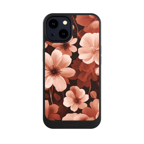 Apple iPhone 14 NIVOcore Rote Negativblumen mit KI