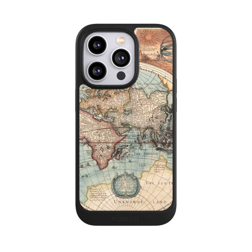 Apple iPhone 14 Pro NIVOcore Vintage Weltkarte