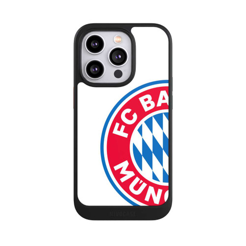 Apple iPhone 14 Pro NIVOcore Großes FCB Logo Weiß