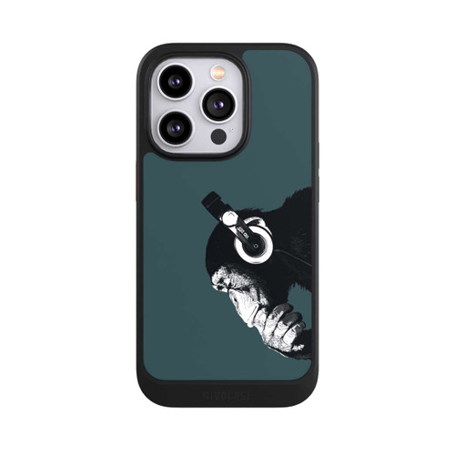 Apple iPhone 14 Pro NIVOcore Denkender Affe Blau