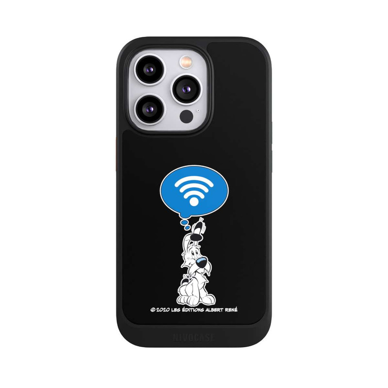 iPhone 14 Pro NIVOcore Idéfix WI-FI Sur Fond Noir