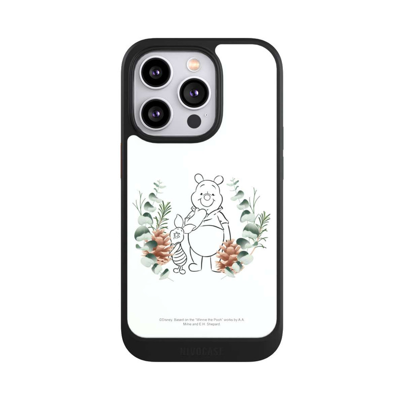 iPhone 14 Pro NIVOcore Grüne Liebe Puuh und Ferkel
