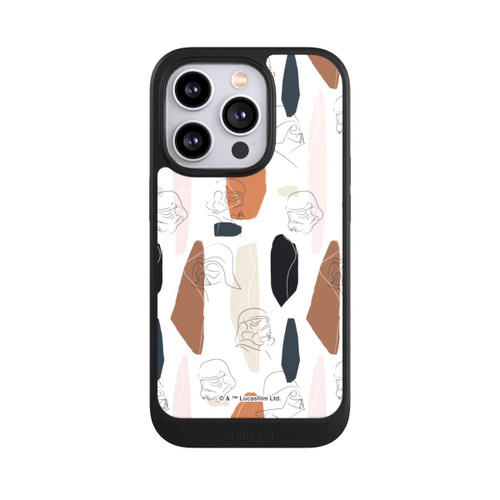 Apple iPhone 14 Pro NIVOcore Dunkle Seite Line Art