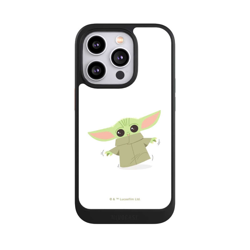 iPhone 14 Pro NIVOcore Bébé Yoda qui marche