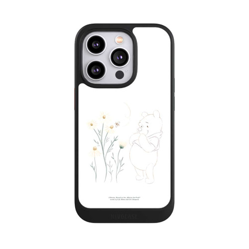 Apple iPhone 14 Pro NIVOcore Winnie Puuh sieht sich Gänseblümchen an
