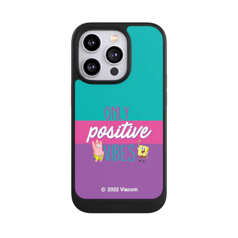iPhone 14 Pro NIVOcore  Spongebob - Only Positive Vibes