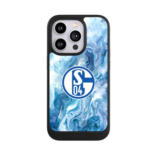Apple iPhone 14 Pro NIVOcore Schalke 04 Flüssig Blau