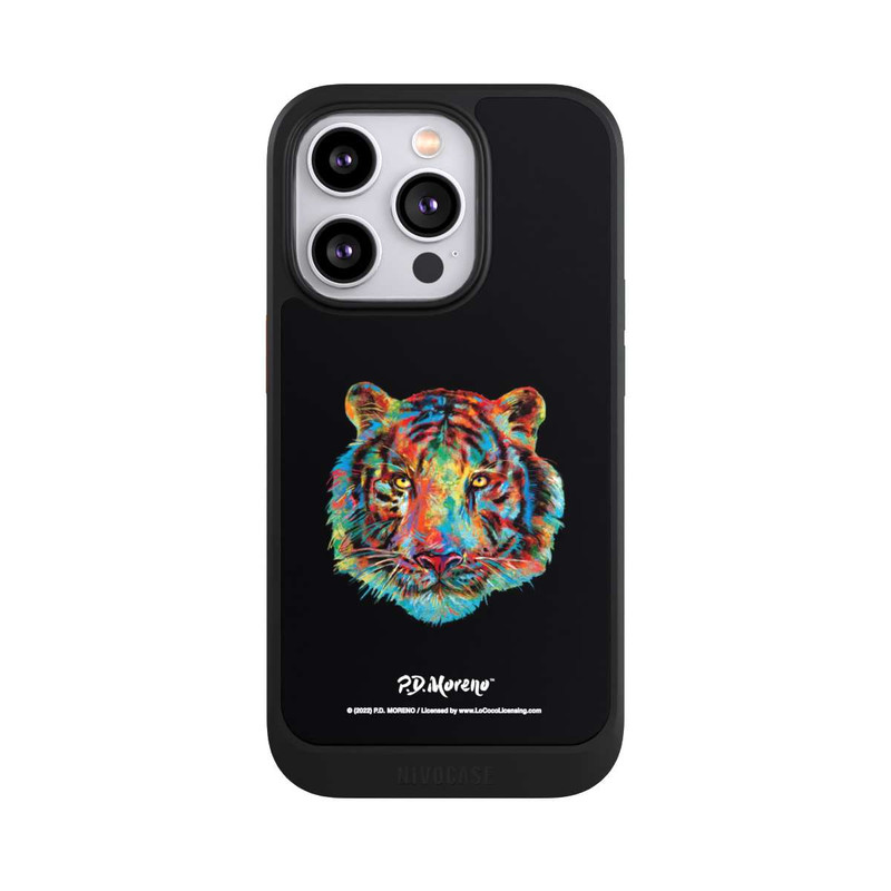 iPhone 14 Pro NIVOcore Tiger Art By P.D. Moreno