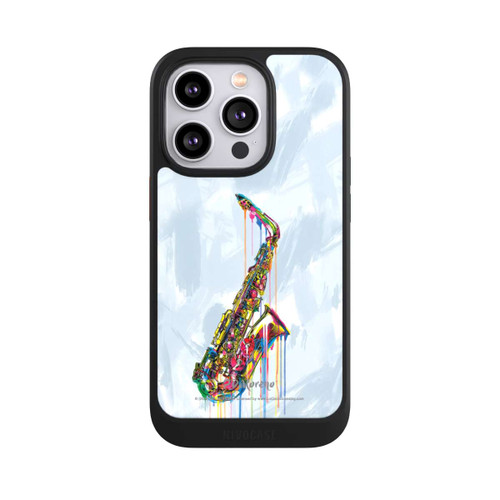 Apple iPhone 14 Pro NIVOcore Saxophone Art By P.D. Moreno