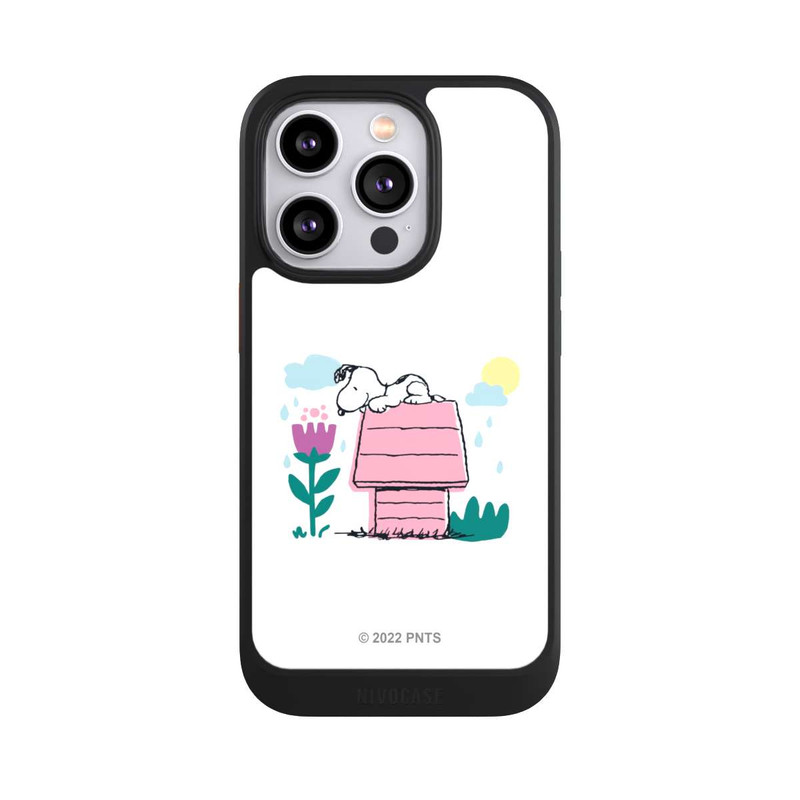 iPhone 14 Pro NIVOcore Snoopy Hundehütte Frühling