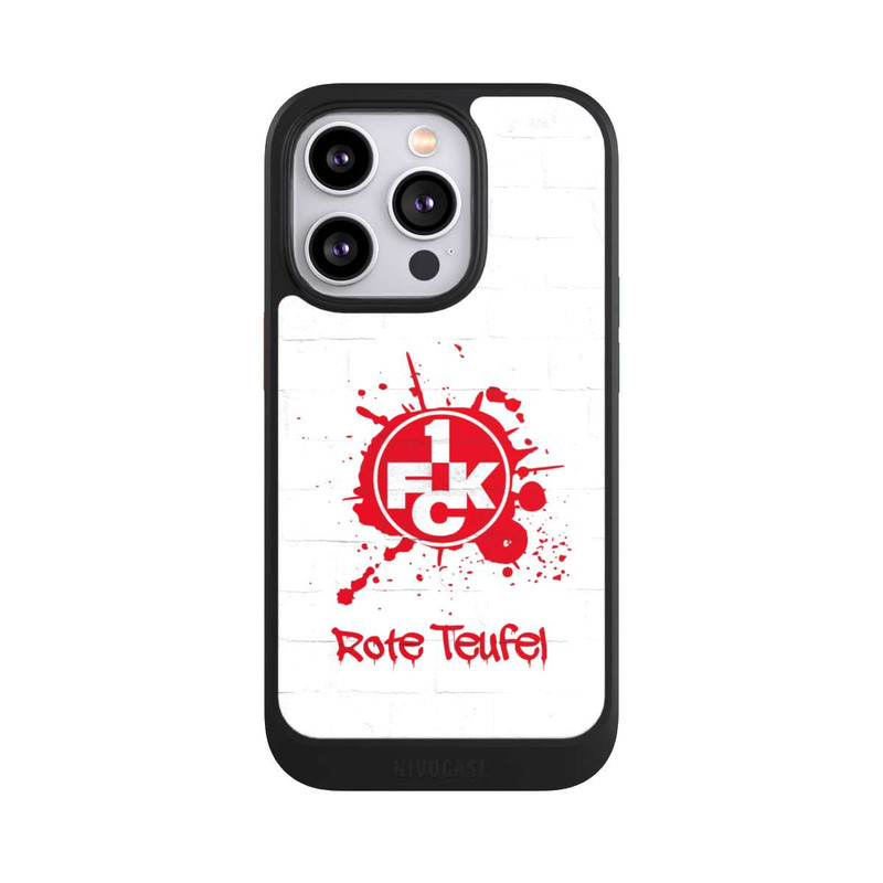 iPhone 14 Pro NIVOcore Rote Teufel Splash