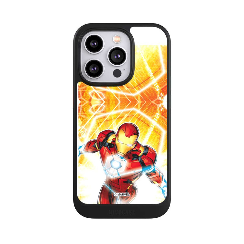 iPhone 14 Pro NIVOcore Iron Man on Fire