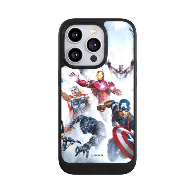 iPhone 14 Pro NIVOcore Les Avengers vous sautent dessus