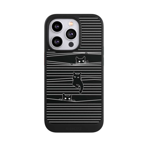 Apple iPhone 14 Pro NIVOcore Cats Peeping