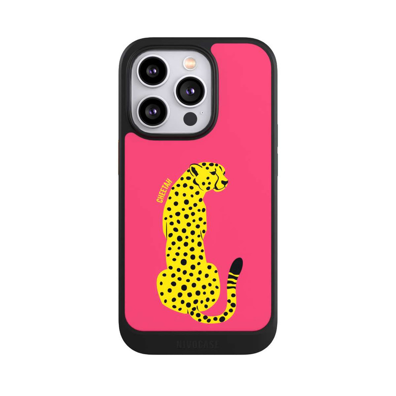 iPhone 14 Pro NIVOcore Colourful Yellow Cat