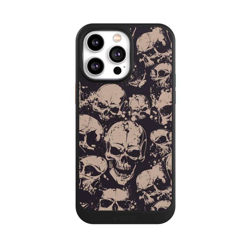 iPhone 14 Pro Max NIVOcore Crânes d'Halloween