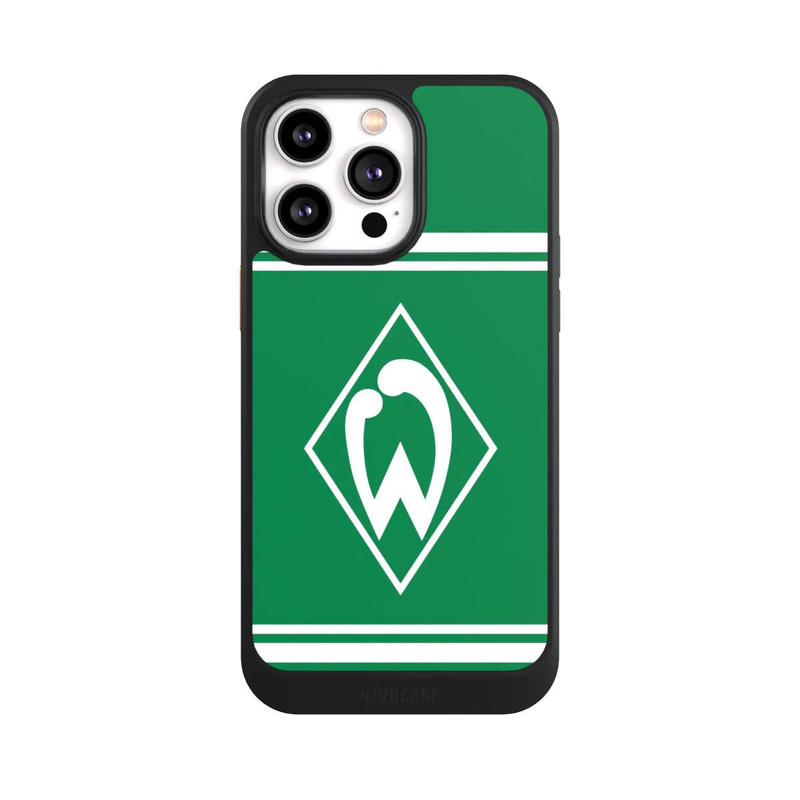 iPhone 14 Pro Max NIVOcore Werder Stripes Green