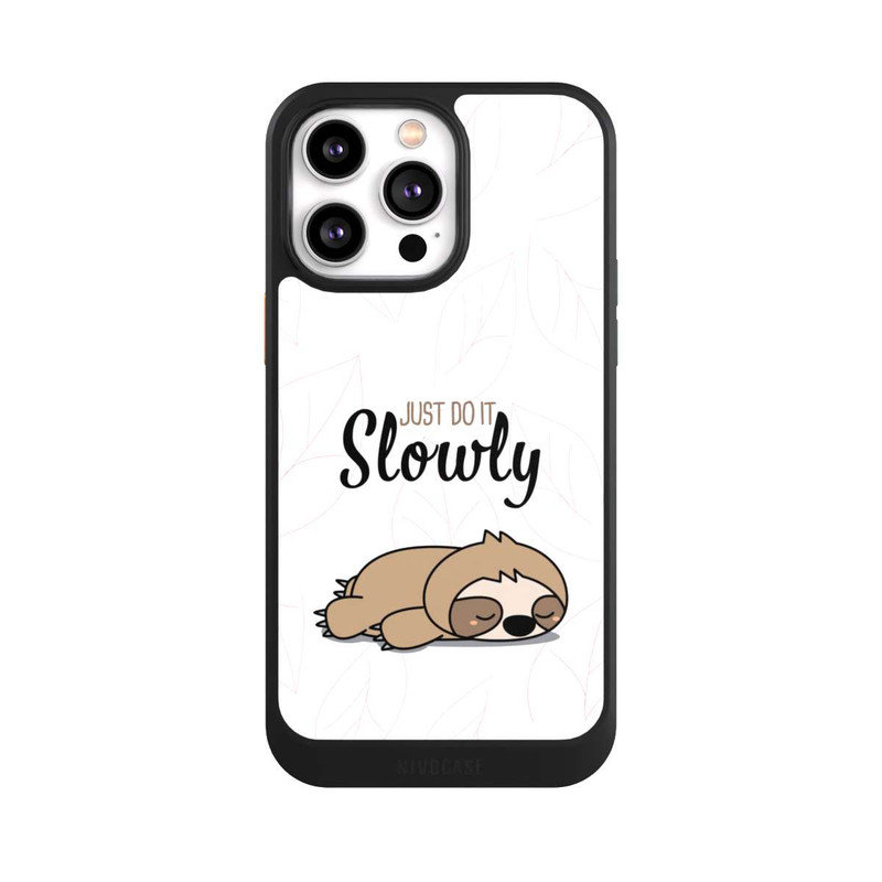 iPhone 14 Pro Max NIVOcore Just Do It Slowly Sloth
