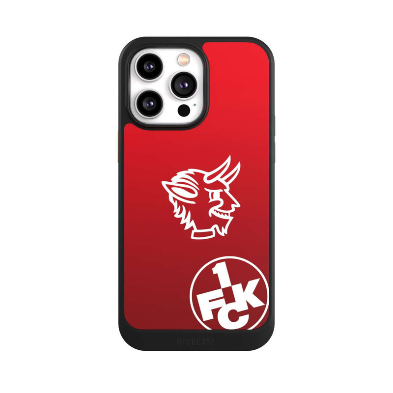 iPhone 14 Pro Max NIVOcore Teufelskopf FCK auf Rot