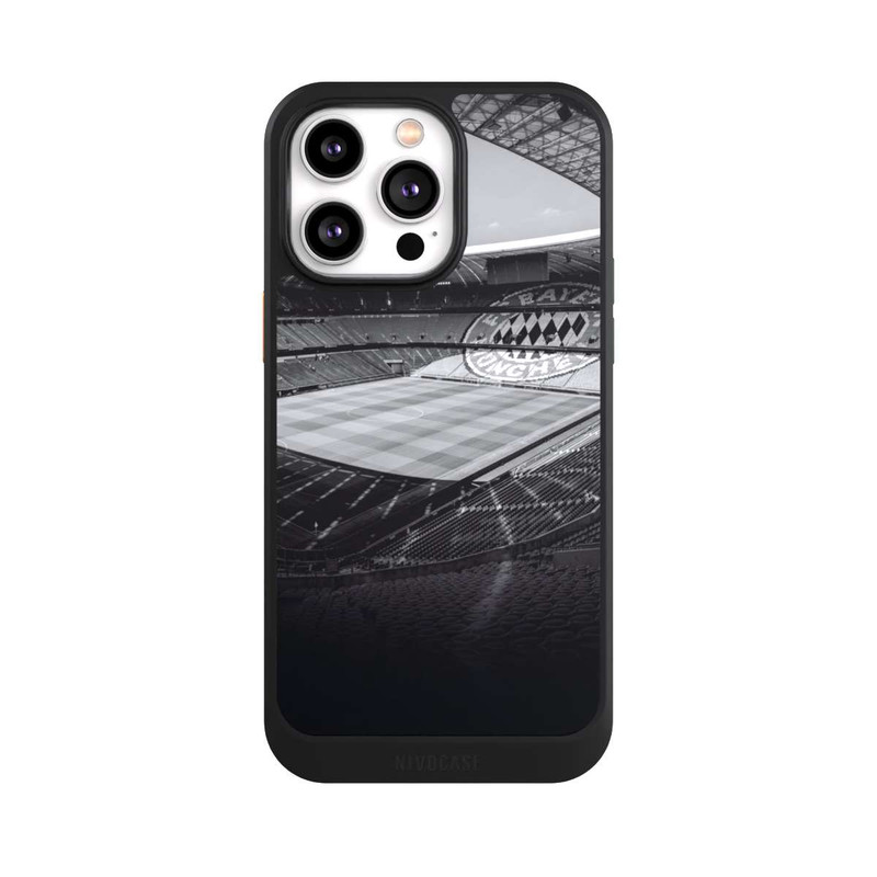 iPhone 14 Pro Max NIVOcore stadiumFC Bayern - Black White