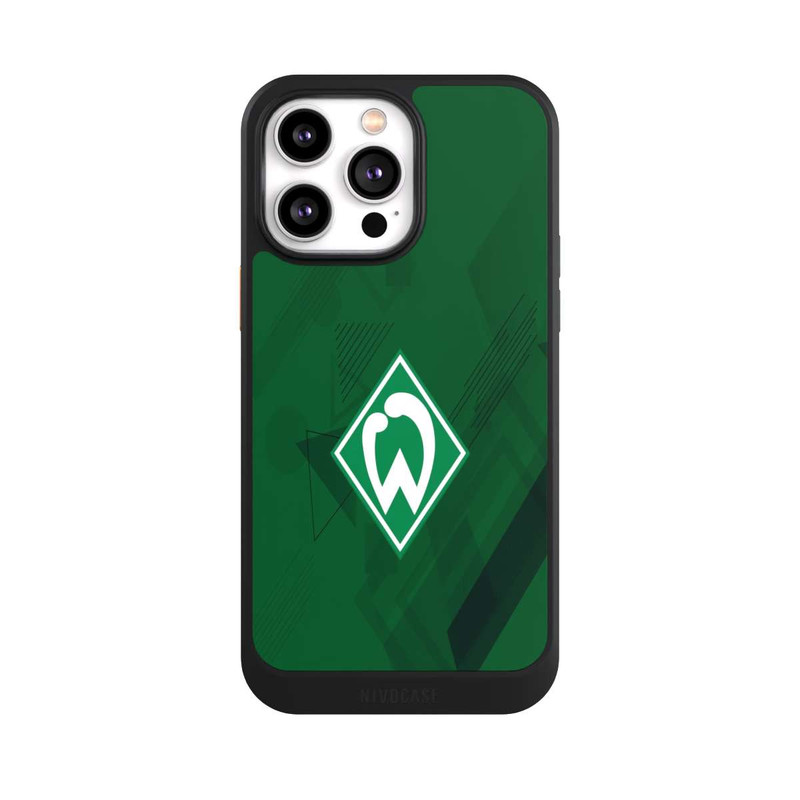 iPhone 14 Pro Max NIVOcore Grüne Grafikelemente - Werder Bremen