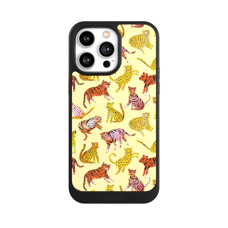 iPhone 14 Pro Max NIVOcore Tiger und Leoparden Savannah