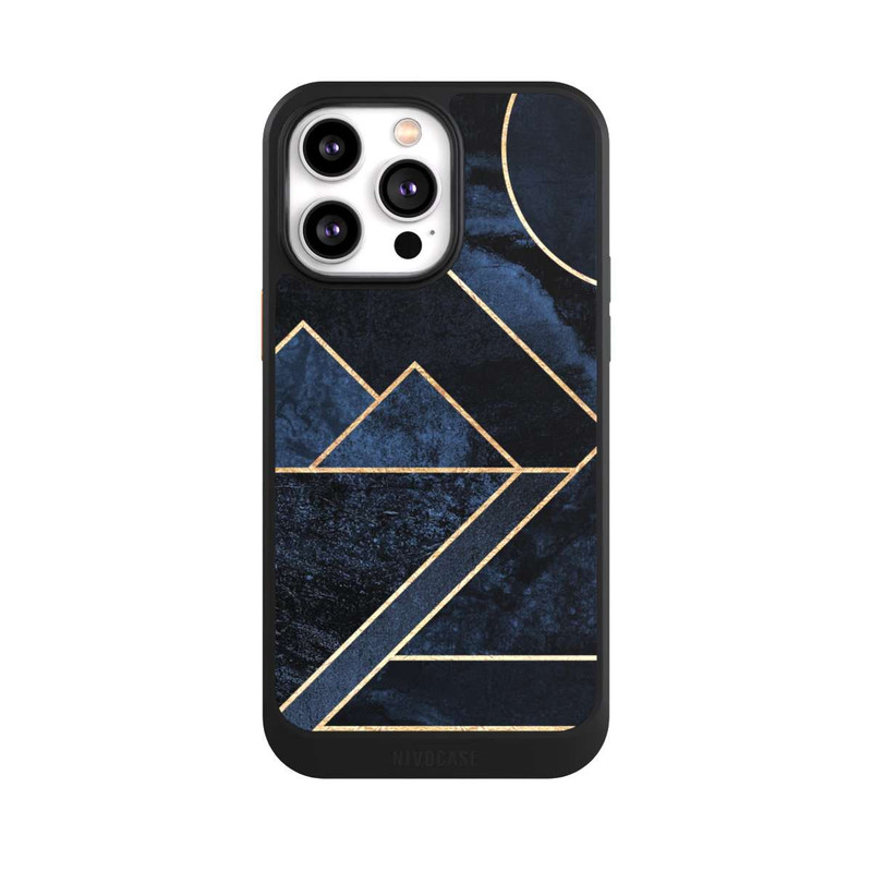 iPhone 14 Pro Max NIVOcore Moderner Golddruck