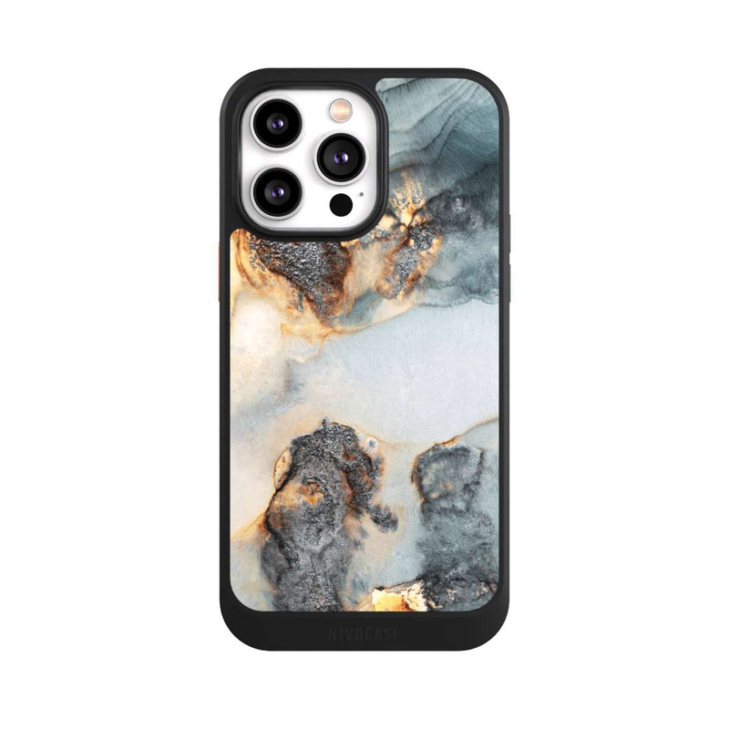 iPhone 14 Pro Max NIVOcore Flutwellen Golddruck