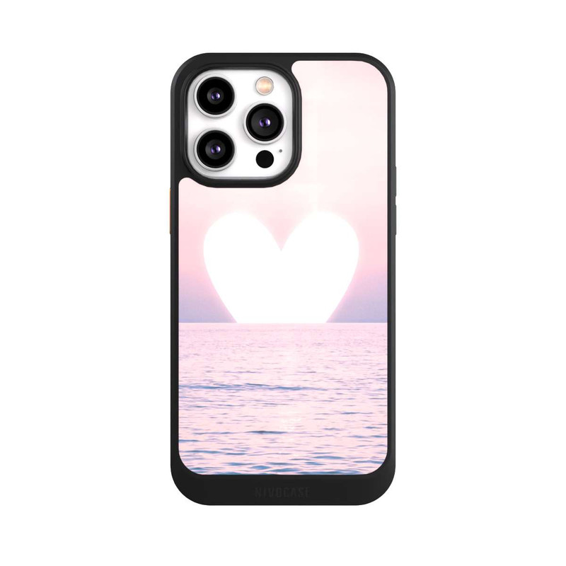 iPhone 14 Pro Max NIVOcore Heart Sunset