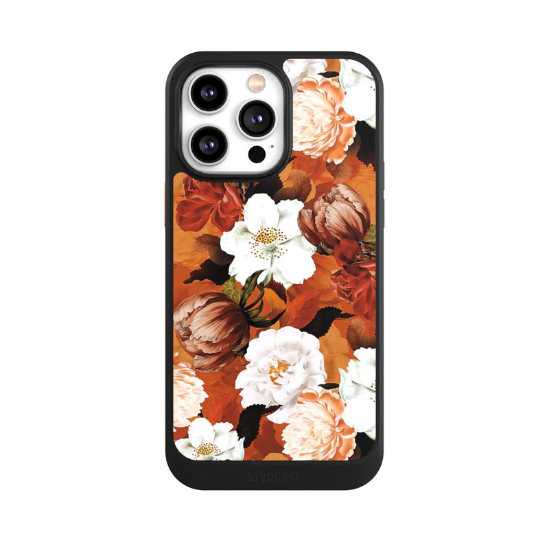 iPhone 14 Pro Max NIVOcore Üppige Vintage Pfingstrosen Und Rosen