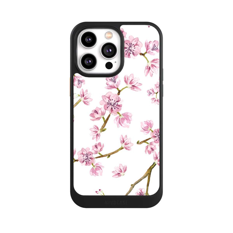 iPhone 14 Pro Max NIVOcore Fleurs de Cerisier Rose