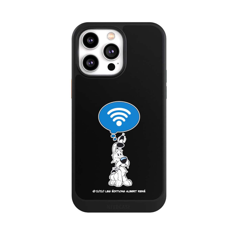 iPhone 14 Pro Max NIVOcore Idéfix WI-FI Sur Fond Noir