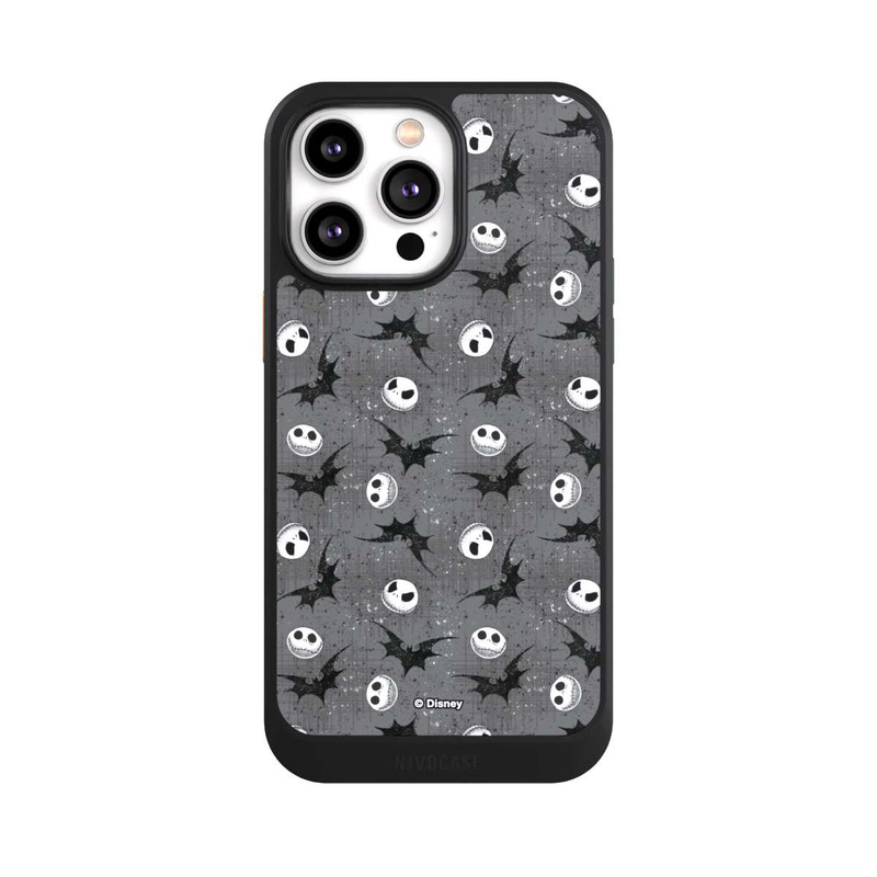 iPhone 14 Pro Max NIVOcore Jack Grey Pattern Tim Burtons Nightmare before Christmas