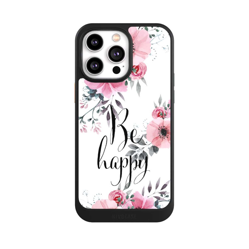 iPhone 14 Pro Max NIVOcore Be Happy Blumen